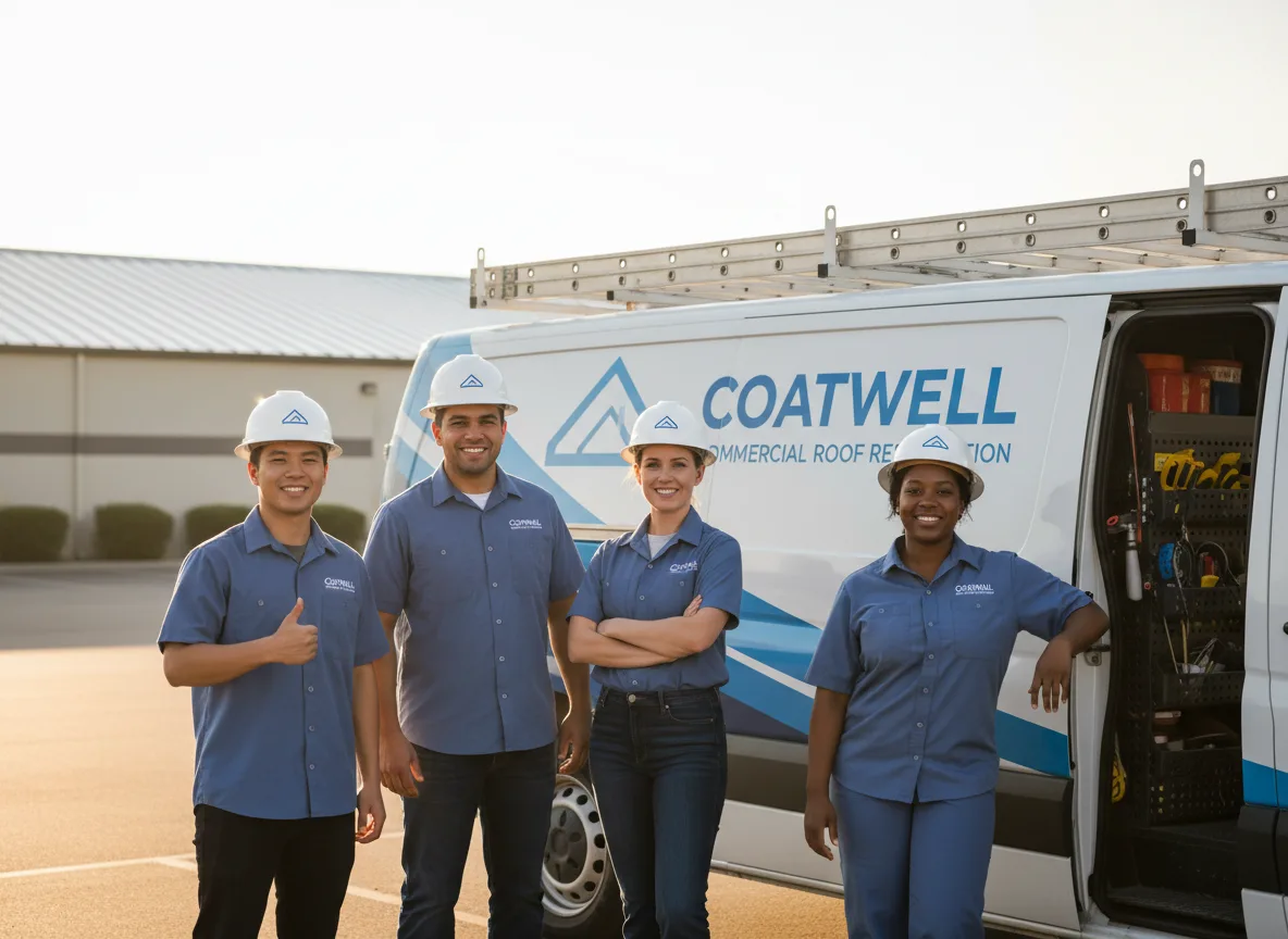 Commercial roof coating company in Holbrook, NY
